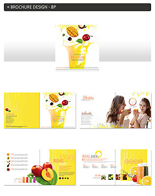 서양인 외국인 템플릿 여자 ZIP 팜플렛 20대 성인 두명 과일주스 망고 자두 인디자인 INDD 이미지템플릿 과일 사람 인종 청년 주스 열대과일 파일형식