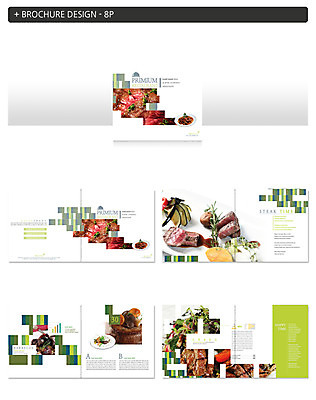 템플릿 ZIP 스테이크 팜플렛 사람없음 인디자인 INDD 이미지템플릿 서양음식 파일형식