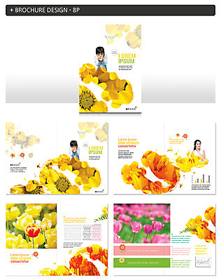 템플릿 여자 남자 꽃 ZIP 어린이 팜플렛 20대 성인 세명 한국인 튤립 인디자인 INDD 이미지템플릿 식물 사람 동양인 청년 파일형식