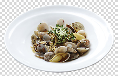 편집이미지 그릇 접시 조개 파스타 서양음식 사람없음 해물요리 면류 면 해산물 해물스파게티 PNG 편집소스 식기 음식 어패류 스파게티 파일형식