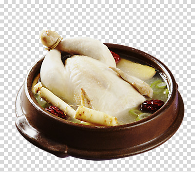 편집이미지 그릇 음식 여름음식 사람없음 닭 인삼 뚝배기 대추 보양식 삼계탕 PNG 편집소스 제철음식 식기 조류 삼 몸보신 제철 파일형식 여름_계절