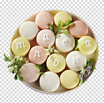 편집이미지 꽃 음식 컬러 디저트 사람없음 달콤 마카롱 PNG 편집소스 식물 맛 파일형식