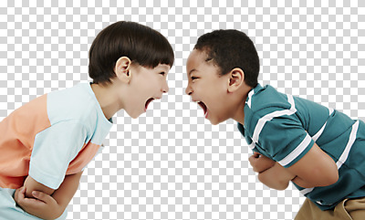 외국인 백인 편집이미지 남자 어린이 흑인 상반신 두명 옆모습 친구 마주보기 팔짱 경쟁 외침 우정 PNG 의리 소년만 편집소스 서양인 뷰포인트 컨셉 관계 모션 사람 인종 소리 남자만 어린이만 파일형식
