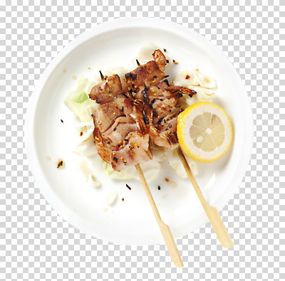 편집이미지 접시 음식 새우 사람없음 꼬치 레몬 안주 PNG 베이컨꼬치 편집소스 식기 과일 갑각류 파일형식