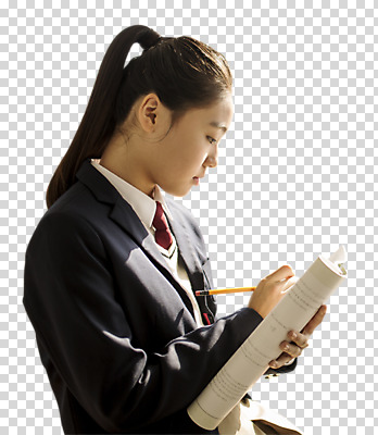 편집이미지 여자 교복 청소년 한명 들기 상반신 옆모습 10대 책 연필 한국인 기록 잡기 문제집 PNG 십대여자한명만 편집소스 1 옷 뷰포인트 모션 학용품 사람 동양인 필기구 여자한명만 십대여자만 파일형식