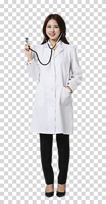 전신 편집이미지 여자 청진기 한명 서기 들기 20대 성인 앞모습 한국인 의사 의사가운 PNG 성인여자한명만 편집소스 1 뷰포인트 의료기기 모션 사람 동양인 청년 의료진 가운 여자한명만 성인여자만 파일형식