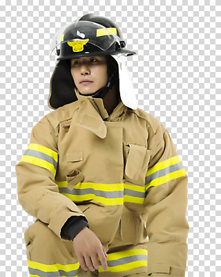 편집이미지 남자 유니폼 사람 앉기 상반신 20대 성인 앞모습 한국인 소방관 PNG 방화복 성인남자한명만 편집소스 옷 뷰포인트 모션 동양인 청년 구조원 소방 남자한명만 성인남자만 파일형식
