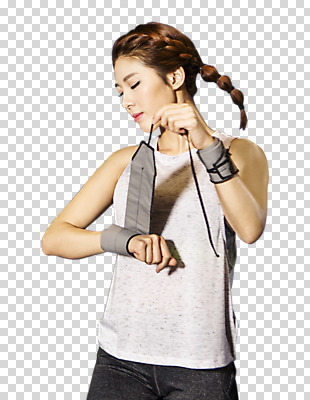 편집이미지 여자 포즈 한명 상반신 20대 성인 앞모습 운동복 운동 한국인 PNG 감싸기 스트랩 성인여자한명만 크로스핏 편집소스 1 옷 뷰포인트 모션 건강 사람 동양인 청년 여자한명만 성인여자만 파일형식