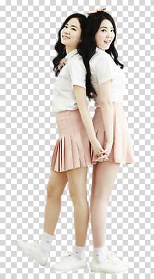 전신 편집이미지 여자 포즈 서기 웃음 20대 성인 두명 옆모습 친구 청춘 우정 한국인 등맞대기 PNG 뷰티라이프 성인여자만 트윈룩 편집소스 라이프스타일 옷 뷰포인트 컨셉 관계 모션 표정 사람 동양인 청년 여자만 성인만 파일형식