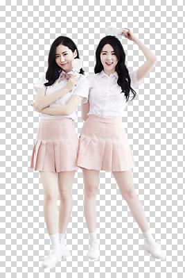 전신 편집이미지 여자 포즈 서기 웃음 들기 20대 성인 두명 앞모습 친구 청춘 우정 한국인 PNG 뷰티라이프 성인여자만 트윈룩 편집소스 손풍기 라이프스타일 옷 뷰포인트 컨셉 관계 모션 표정 사람 동양인 청년 선풍기 휴대용 여자만 성인만 파일형식
