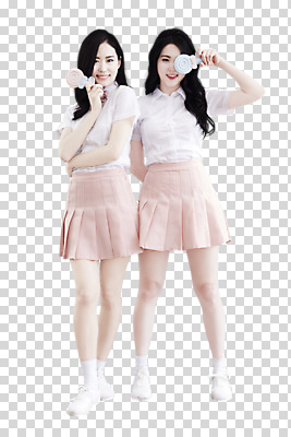 전신 편집이미지 여자 포즈 웃음 들기 20대 성인 두명 앞모습 친구 청춘 우정 한국인 PNG 뷰티라이프 성인여자만 트윈룩 편집소스 손풍기 라이프스타일 옷 뷰포인트 컨셉 관계 모션 표정 사람 동양인 청년 선풍기 휴대용 여자만 성인만 파일형식