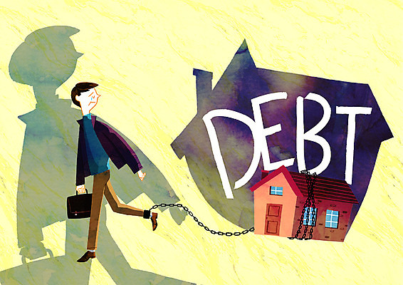 전신 PSD 남자 일러스트 그림자 한명 성인 슬픔 사회이슈 출근 내집마련 대출 빚 우울감 족쇄 하우스푸어 국내일러스트 1 감정 컨셉 부동산 사람 금융 경제 출퇴근 파일형식