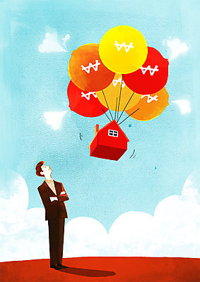 전신 PSD 남자 일러스트 부동산 바람 주택 한명 성인 화폐기호 가격 사회이슈 고민 내집마련 풍선 빠짐 국내일러스트 자연요소 1 기호 감정 컨셉 날씨 사람 건물 재산 화폐 파일형식