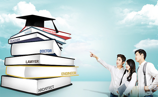 PSD 편집이미지 여자 남자 학사모 졸업 상반신 20대 성인 책 세명 한국인 가리킴 진로 성인만 이미지편집 모자_잡화 교육 사람 동양인 손짓 청년 파일형식