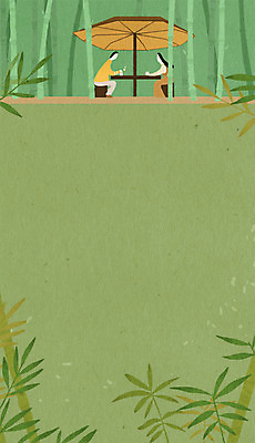 전신 PSD 커플 여자 남자 일러스트 지붕 성인 두명 축제 봄 대나무 죽순 담소 대나무축제 국내일러스트 나무 계절 관계 사람 파일형식