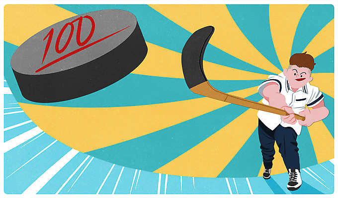 전신 PSD 학생 남자 교복 스포츠 일러스트 청소년 한명 10대 시험 성적 아이스하키 하키 만점 100점 퍽 국내일러스트 1 옷 교육 겨울스포츠 사람 구기 점수 하키용품 파일형식