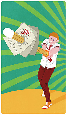 전신 PSD 학생 남자 교복 스포츠 일러스트 청소년 한명 10대 시험 성적 검도 죽도 에이플러스 만점 100점 관통 국내일러스트 1 옷 교육 사람 격투기 점수 검도용품 파일형식