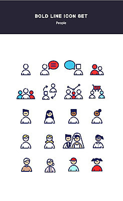외국인 백인 아이콘 여자 할아버지 남자 할머니 어린이 흑인 커뮤니케이션 사람모양 대화 동양인 여러명 소통 노인만 볼드라인 2D아이콘 AI파일 모양 서양인 노년 다수 컨셉 말하기 사람 인종 라인아이콘 성인만 파일형식 벡터