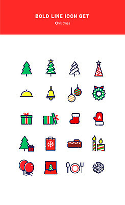 아이콘 장갑 신발 크리스마스 촛불 크리스마스카드 선물 사람없음 장식 크리스마스트리 산타클로스 눈송이 볼드라인 2D아이콘 AI파일 잡화 기념일 초 카드_감사 눈_날씨 라인아이콘 파일형식 벡터