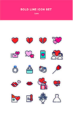 아이콘 커플 꽃 웨딩드레스 결혼 프로포즈 사랑 사람없음 하트 반지 입술 볼드라인 2D아이콘 AI파일 모양 식물 드레스 감정 장신구 관계 이벤트 신체부위 라인아이콘 파일형식 벡터