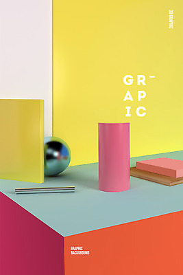 PSD 편집이미지 백그라운드 그래픽백그라운드 사람없음 그래픽 3D 원형 디지털합성 오브젝트 원기둥 직사각형 입체도형 메터리얼디자인 메터리얼백그라운드 편집3D 도형 디자인 입체 파일형식