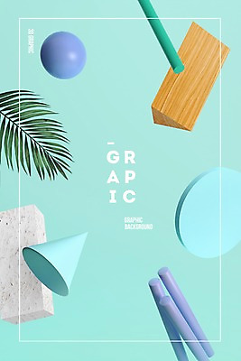 PSD 편집이미지 백그라운드 그래픽백그라운드 나뭇잎 사람없음 그래픽 3D 원형 삼각형 디지털합성 오브젝트 원기둥 원뿔 입체도형 메터리얼디자인 메터리얼백그라운드 편집3D 도형 디자인 잎 입체 파일형식