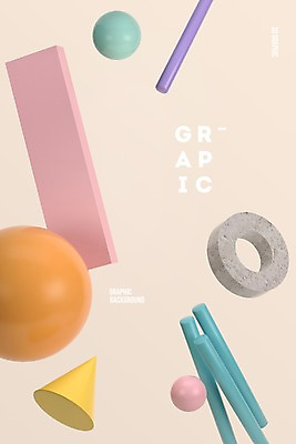 PSD 편집이미지 백그라운드 그래픽백그라운드 사람없음 그래픽 3D 원형 디지털합성 오브젝트 원기둥 원뿔 입체도형 직육면체 메터리얼디자인 메터리얼백그라운드 편집3D 도형 디자인 입체 파일형식