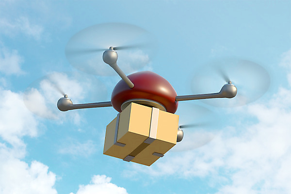 주간 PSD 구름 편집이미지 하늘 사람없음 야외 그래픽 3D 비행 배송 디지털합성 택배 드론 무인 디지털아트 4차산업 이미지편집 편집3D 자연요소 산업 운송업 파일형식