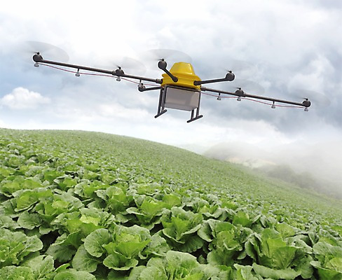 주간 PSD 편집이미지 농업 하늘 풍경 사람없음 야외 그래픽 3D 농사 비행 디지털합성 배추밭 농약치기 드론 디지털아트 이미지편집 편집3D 자연요소 산업 밭 파일형식