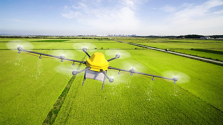 주간 PSD 편집이미지 농업 논 풍경 사람없음 야외 그래픽 3D 농사 비행 디지털합성 농약치기 드론 디지털아트 이미지편집 편집3D 자연요소 산업 파일형식