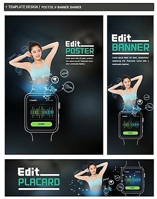 PSD 템플릿 배너 배너템플릿 여자 가로배너 ZIP 포스터 세로배너 상반신 20대 성인 세트 한국인 현수막 스마트 스마트워치 성인여자한명만 컨셉 사람 동양인 청년 가로 세로 스마트기기 웨어러블 여자한명만 성인여자만 파일형식