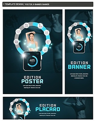 PSD 템플릿 배너 배너템플릿 여자 가로배너 ZIP 포스터 세로배너 건강 상반신 20대 성인 두명 세트 한국인 현수막 스마트 스마트워치 컨셉 사람 동양인 청년 가로 세로 스마트기기 웨어러블 파일형식