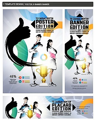 PSD 템플릿 배너 배너템플릿 여자 남자 가로배너 ZIP 포스터 세로배너 청소년 두명 10대 세트 엄지손가락 현수막 최고 트로피 청소년교육 십대만 교육 손가락 사람 가로 세로 상_우승 파일형식