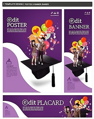 PSD 템플릿 배너 배너템플릿 여자 남자 가로배너 교복 ZIP 포스터 세로배너 학사모 졸업 청소년 두명 10대 선물상자 세트 한국인 현수막 청소년교육 풍선 모자_잡화 옷 교육 선물 사람 동양인 가로 세로 상자 파일형식