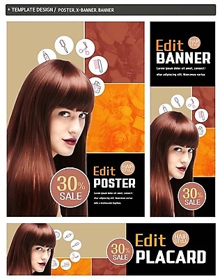 PSD 서양인 외국인 템플릿 헤어스타일 배너 배너템플릿 여자 가로배너 ZIP 포스터 세로배너 한명 20대 성인 세트 뷰티 세일 현수막 성인여자한명만 1 사람 인종 청년 가로 세로 여자한명만 성인여자만 파일형식