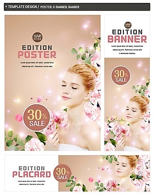 PSD 서양인 외국인 템플릿 배너 배너템플릿 여자 가로배너 꽃 ZIP 포스터 세로배너 한명 20대 성인 세트 뷰티 세일 현수막 성인여자한명만 식물 1 사람 인종 청년 가로 세로 여자한명만 성인여자만 파일형식