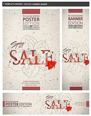 PSD 템플릿 배너 배너템플릿 가로배너 꽃 ZIP 포스터 세로배너 사람없음 쇼핑 세트 세일 봄 현수막 식물 계절 가로 세로 파일형식