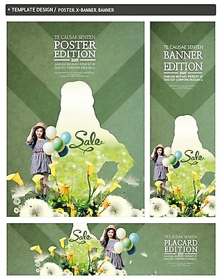 PSD 템플릿 배너 배너템플릿 여자 가로배너 꽃 실루엣 ZIP 포스터 세로배너 한명 20대 성인 쇼핑 세트 세일 봄 한국인 현수막 풍선 성인여자한명만 식물 1 계절 촬영기법 사람 동양인 청년 가로 세로 여자한명만 성인여자만 파일형식