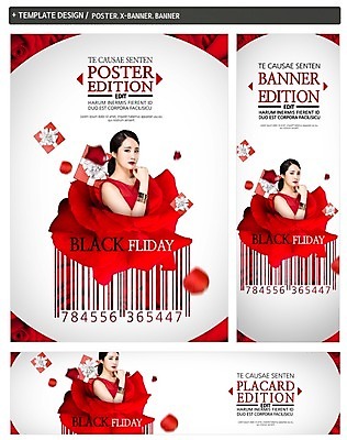 PSD 템플릿 배너 배너템플릿 여자 가로배너 ZIP 포스터 세로배너 한명 20대 성인 빨간색 선물상자 쇼핑 세트 세일 한국인 현수막 바코드 성인여자한명만 블랙프라이데이 1 컬러 데이이벤트 선물 사람 동양인 청년 가로 세로 상자 여자한명만 성인여자만 파일형식