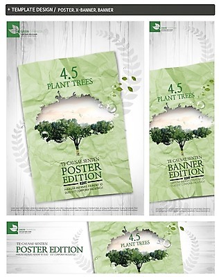 PSD 나무 템플릿 배너 배너템플릿 가로배너 ZIP 포스터 세로배너 자연 사람없음 세트 현수막 식목일 식물 기념일 가로 세로 생태계 파일형식