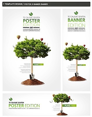 PSD 나무 템플릿 배너 배너템플릿 가로배너 ZIP 포스터 세로배너 사람없음 세트 현수막 열기구 삽 식목일 식물 기념일 항공교통 가로 세로 파일형식