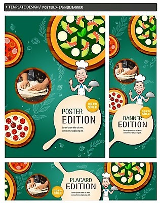 PSD 템플릿 손 배너 배너템플릿 남자 가로배너 ZIP 포스터 세로배너 피자 성인 신체부위 세트 요리사 현수막 직업 패스트푸드 서양음식 사람 가로 세로 파일형식