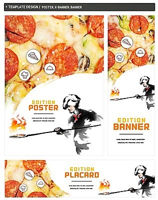 PSD 템플릿 배너 배너템플릿 남자 가로배너 ZIP 포스터 세로배너 피자 한명 세트 요리사 현수막 화덕피자 직업 1 패스트푸드 서양음식 사람 가로 세로 파일형식