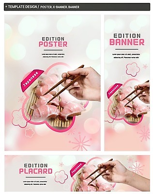 PSD 템플릿 손 배너 배너템플릿 가로배너 ZIP 포스터 세로배너 젓가락 신체부위 세트 초밥 현수막 일본음식 음식 수저 사람 가로 세로 파일형식