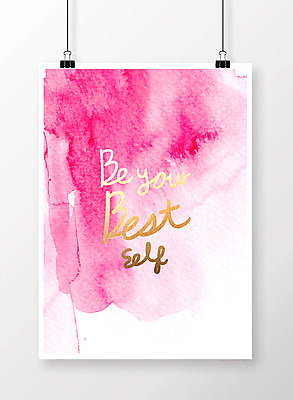 PSD 포스터 분홍색 백그라운드 일러스트 수채화 사람없음 봄 국내일러스트 계절 컬러 파일형식