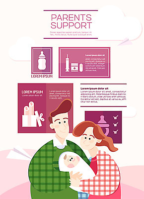 부부 여자 남자 일러스트 안기 주사기 세명 약 인포그래픽 아기용품 육아 아기 출산 젖병 분유 국내일러스트 AI파일 커플 의학 의료기기 모션 사람 오브젝트 파일형식 벡터