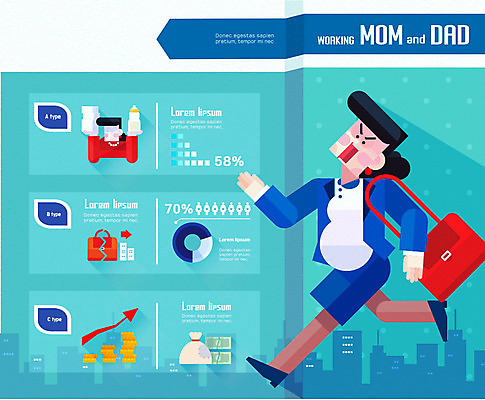 여자 돈 일러스트 회사 그래프 두명 경제 달리기 임산부 임신 인포그래픽 직장인 젖병 기저귀 워킹맘 분유 국내일러스트 AI파일 직업 비즈니스 모션 엄마 사람 아기용품 비즈니스우먼 재산 파일형식 벡터