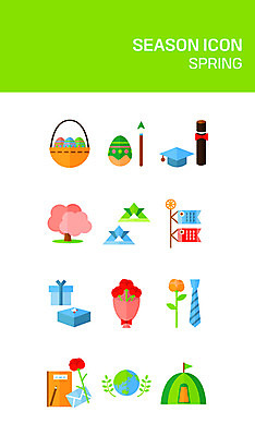 아이콘 지구 학사모 텐트 사람없음 세트 봄 벚꽃 플랫 졸업장 어린이날 어버이날 스승의날 플랫아이콘 부활절계란 2D아이콘 AI파일 모자_잡화 계절 기념일 꽃 졸업 부활절 캠핑도구 계란 파일형식 벡터
