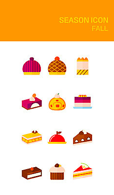 아이콘 사람없음 세트 케이크 카페 가을 플랫 플랫아이콘 고구마 롤케이크 2D아이콘 AI파일 계절 디저트 뿌리채소 상점 파일형식 벡터