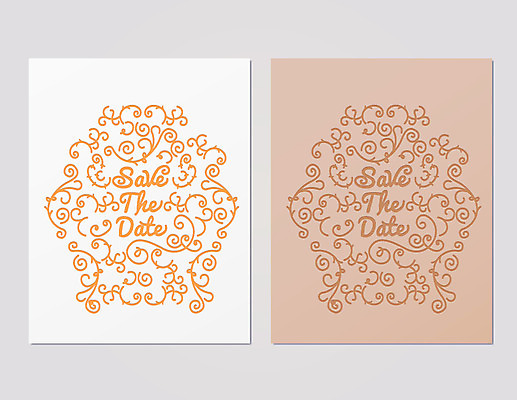 문양 포스터 결혼 일러스트 사람없음 장식 덩굴 청첩장 엽서 당초문 국내일러스트 AI파일 식물 카드_감사 이벤트 편지 파일형식 벡터